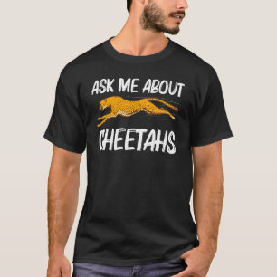 Cute Cheetah For Men Women African Safari Wildlife T-Shirt