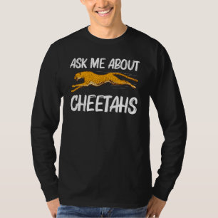 Cute Cheetah For Men Women African Safari Wildlife T-Shirt
