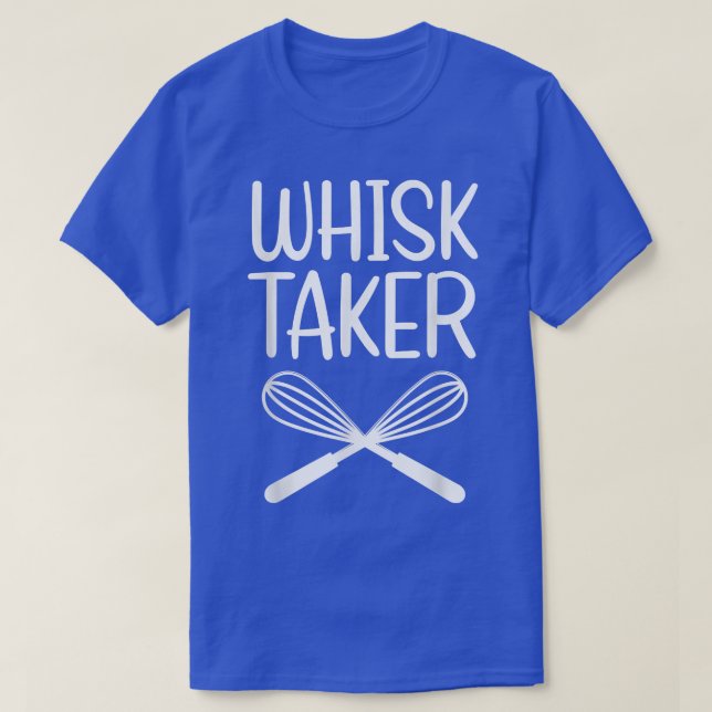 Cute Chef Art Men Women Baking Cook Whisk Taker Pa T-Shirt (Design Front)