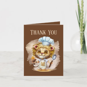 Cute Chef Cook thank you add text
