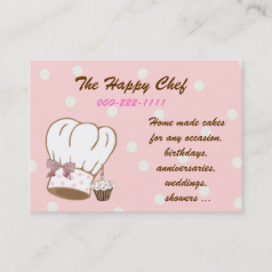 Cute Chef Hat Business Card