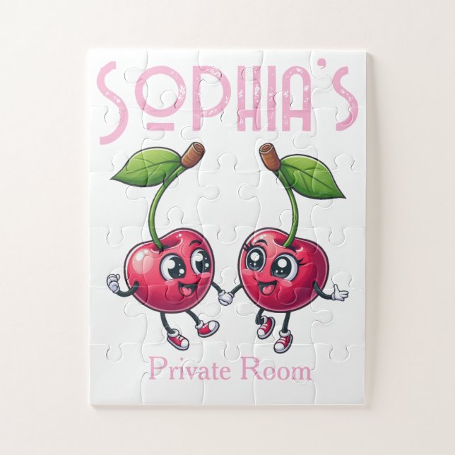 Cute Cherries Puzzles  (Vertical)