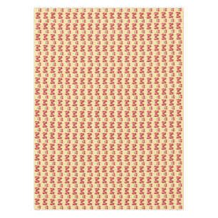 Cute Cherry Bow Seamless Pattern Pink Aesthetic Ka Tablecloth