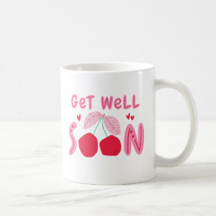 Cute Cherry Get Well Soon Coffee Mug