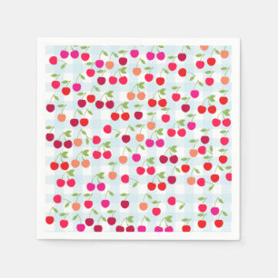 Cute Cherry Paper Napkins