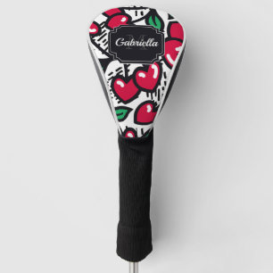 Cute Cherry Pattern Golf Head Cover