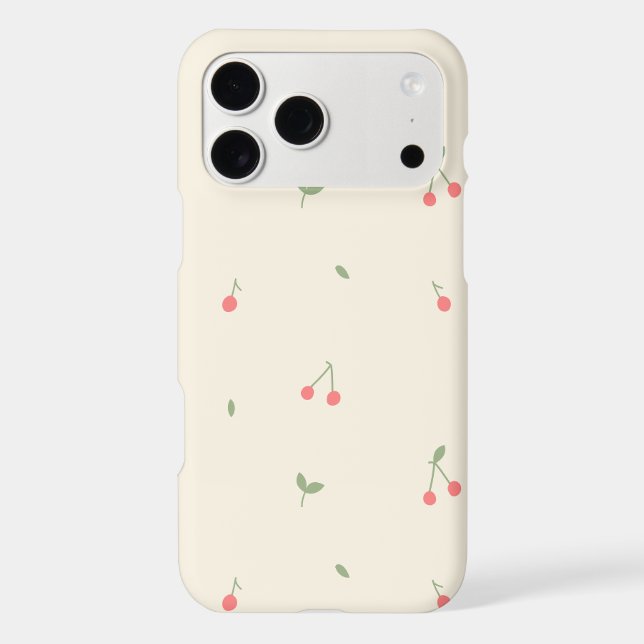 Cute Cherry Pattern – Minimal Fruit Aesthetic (Back)