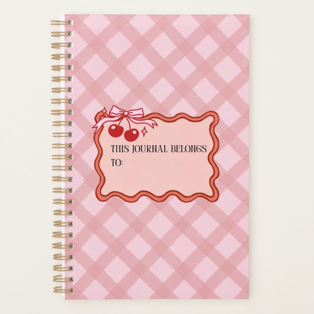 Cute Cherry  Planner (Front)
