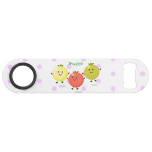 Cute cherry tomatoes cartoon illustration