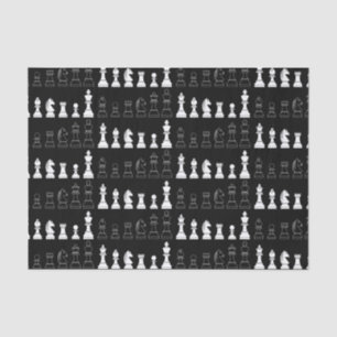 Cute Chess Board Games Kids Birthday Party Tissue Paper