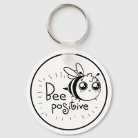 Cute Chibi Bee illustration Quote