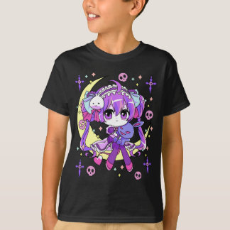 Cute Chibi Kawaii Anime Girls Pastel Goth for  T-Shirt