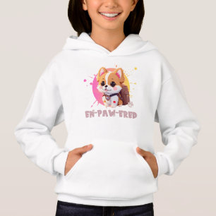 Cute Chibi Kawaii Corgi Name School Year on Back