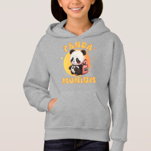 Cute Chibi Kawaii Panda Name School Year on Back