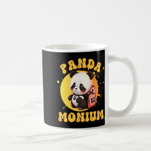 Cute Chibi Kawaii Panda Name School Year On Back B Coffee Mug