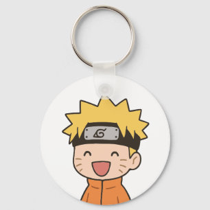 Cute Chibi Ninja Round Keychain - Kawaii Anime Sty
