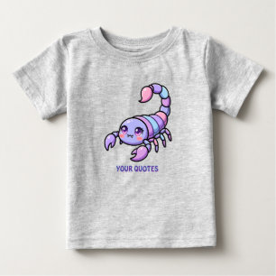 Cute Chibi Scorpio Zodiac Baby T-Shirt