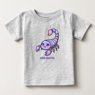 Cute Chibi Scorpio Zodiac Baby T-Shirt