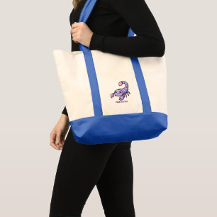 Cute Chibi Scorpio Zodiac Tote Bag