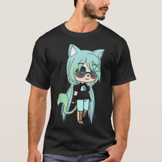 Cute Chibi style Kawaii Anime Girl Chloe Chan thes T-Shirt