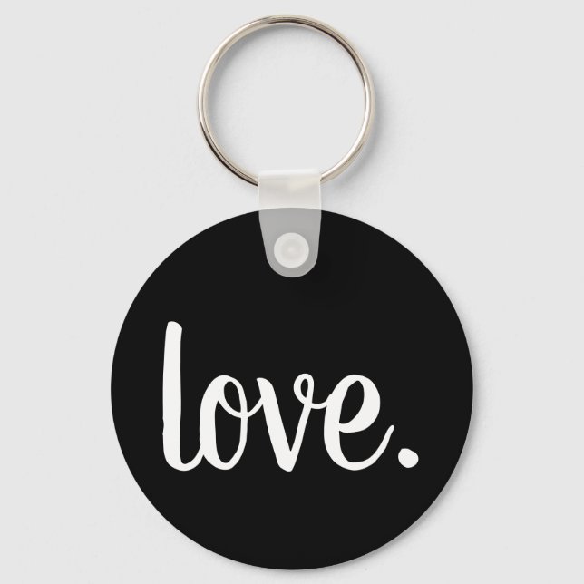 cute chic LOVE. | Key Ring (Front)