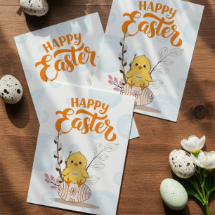 Cute Chick Easter Card – Happy Easter Greeting