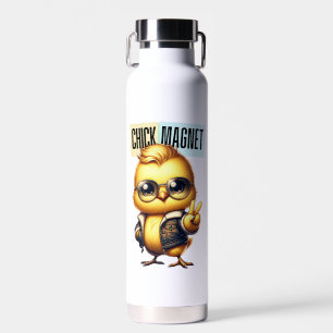 Cute Chick Magnet Funny Easter Water Bottle