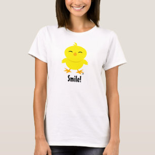 Cute Chick Smile T-Shirt