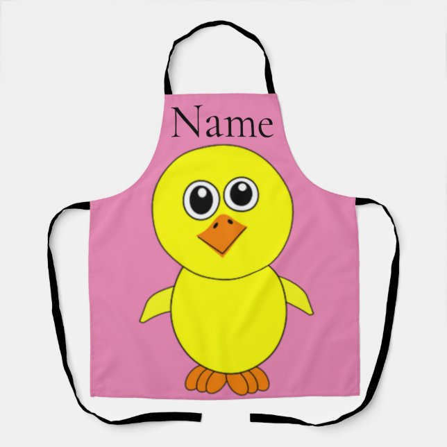 Cute Chick Thunder_Cove  Apron (Front)