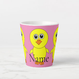 Cute Chick Thunder_Cove Latte Mug