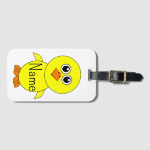 Cute Chick Thunder_Cove Luggage Tag