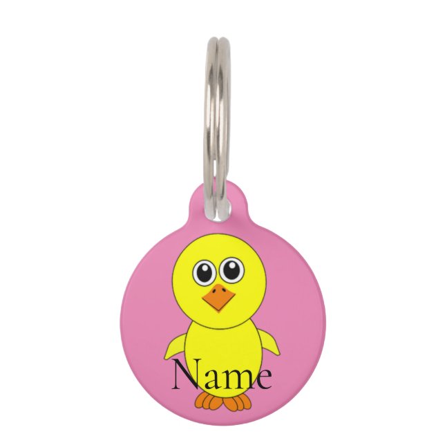Cute Chick Thunder_Cove Pet Tag (Front)