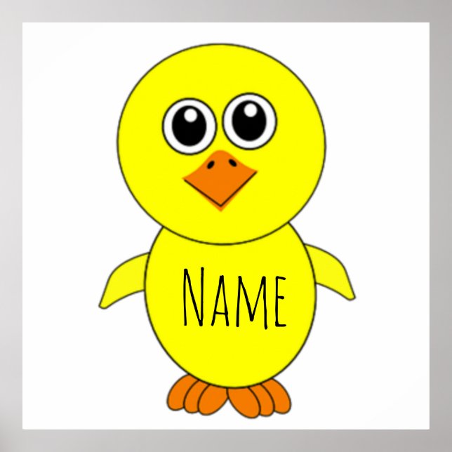 Cute Chick Thunder_Cove Poster (Front)