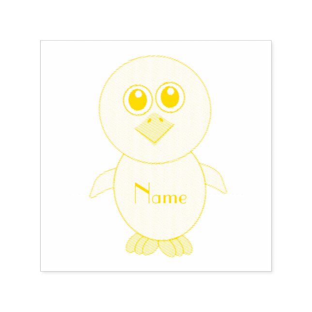 Cute Chick Thunder_Cove Self-inking Stamp (Design)