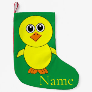 Cute Chick Thunder_Cove Small Christmas Stocking