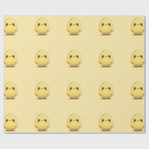Cute Chick Wrapping Paper Adorable Baby Chick Gift