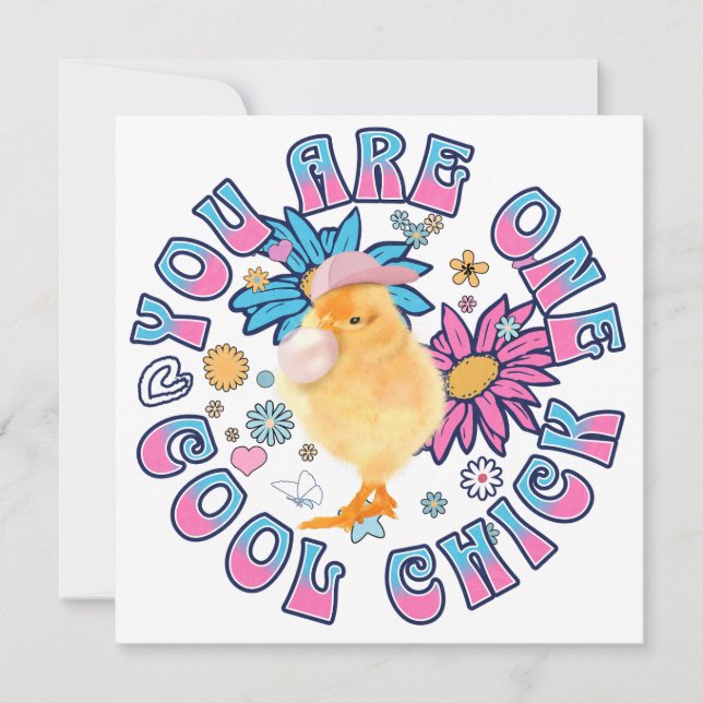 Cute Chick - You are One Cool Chick (Front)