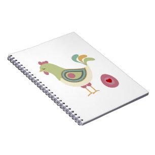 Cute Chicken And The Egg  Notebook