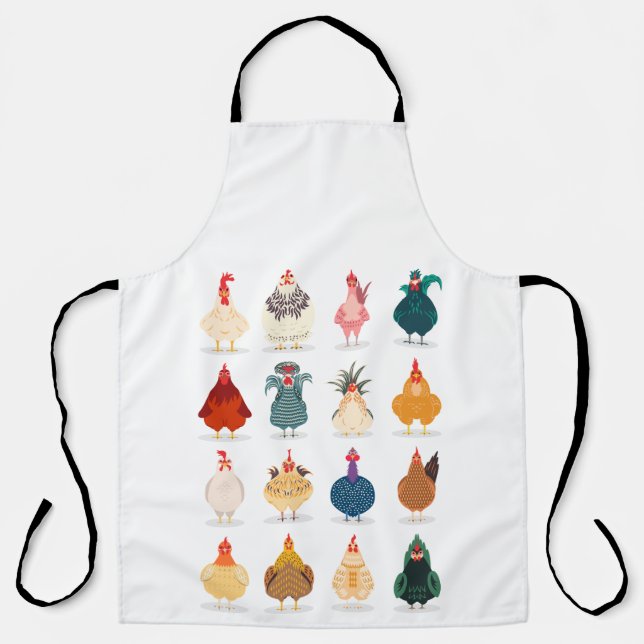 Cute Chicken Apron (Front)