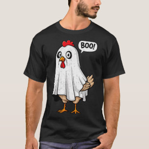 Cute Chicken Boo Funny Halloween Costume Men Women T-Shirt