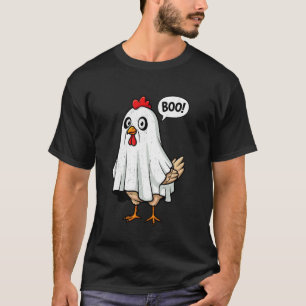 Cute Chicken Boo Funny Halloween Costume Men Women T-Shirt