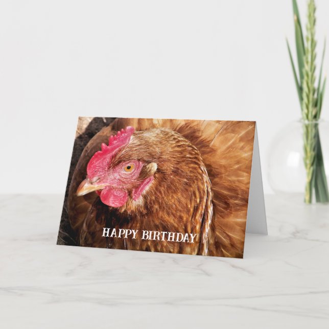 CUTE CHICKEN   CARD (Front)