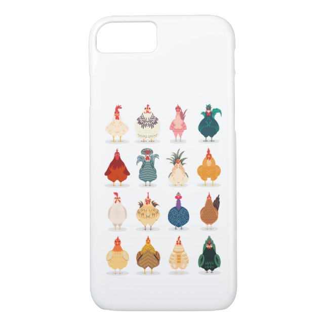 Cute Chicken Case-Mate iPhone Case (Back)