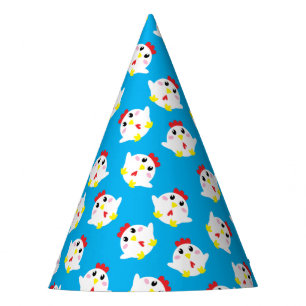 Cute Chicken Farm Kids 1st Birthday Party Hat