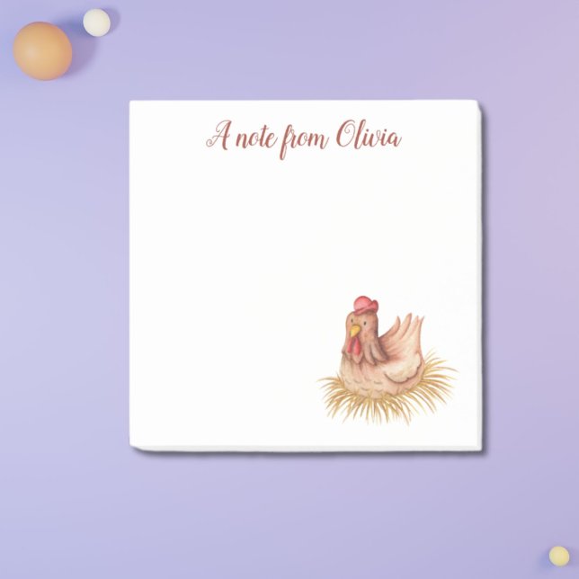 Cute Chicken Farm Post-it Notes (Creator Uploaded)