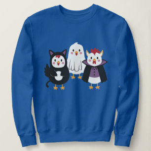 Cute Chicken Halloween T-Shirt – Funny Chickens  Sweatshirt
