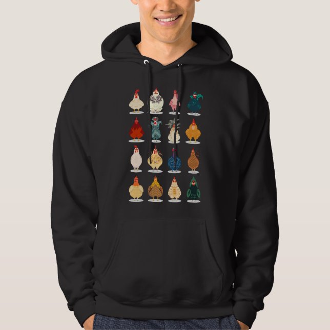 Cute Chicken   Hoodie (Front)