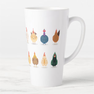 Cute Chicken Latte Mug