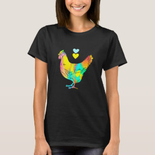 Cute Chicken Lover Farmer Pet I Love Chickens Agri T-Shirt