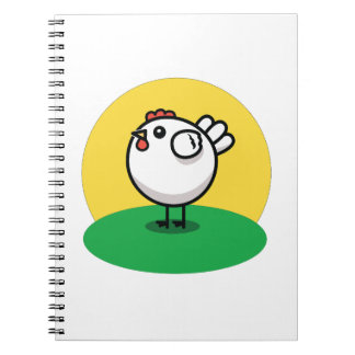 Cute Chicken Notebook